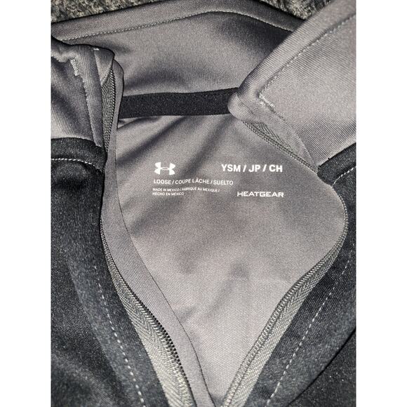 Under Armour Boys Youth Small Heatgear Long Sleeved Shirt - Picture 3 of 3